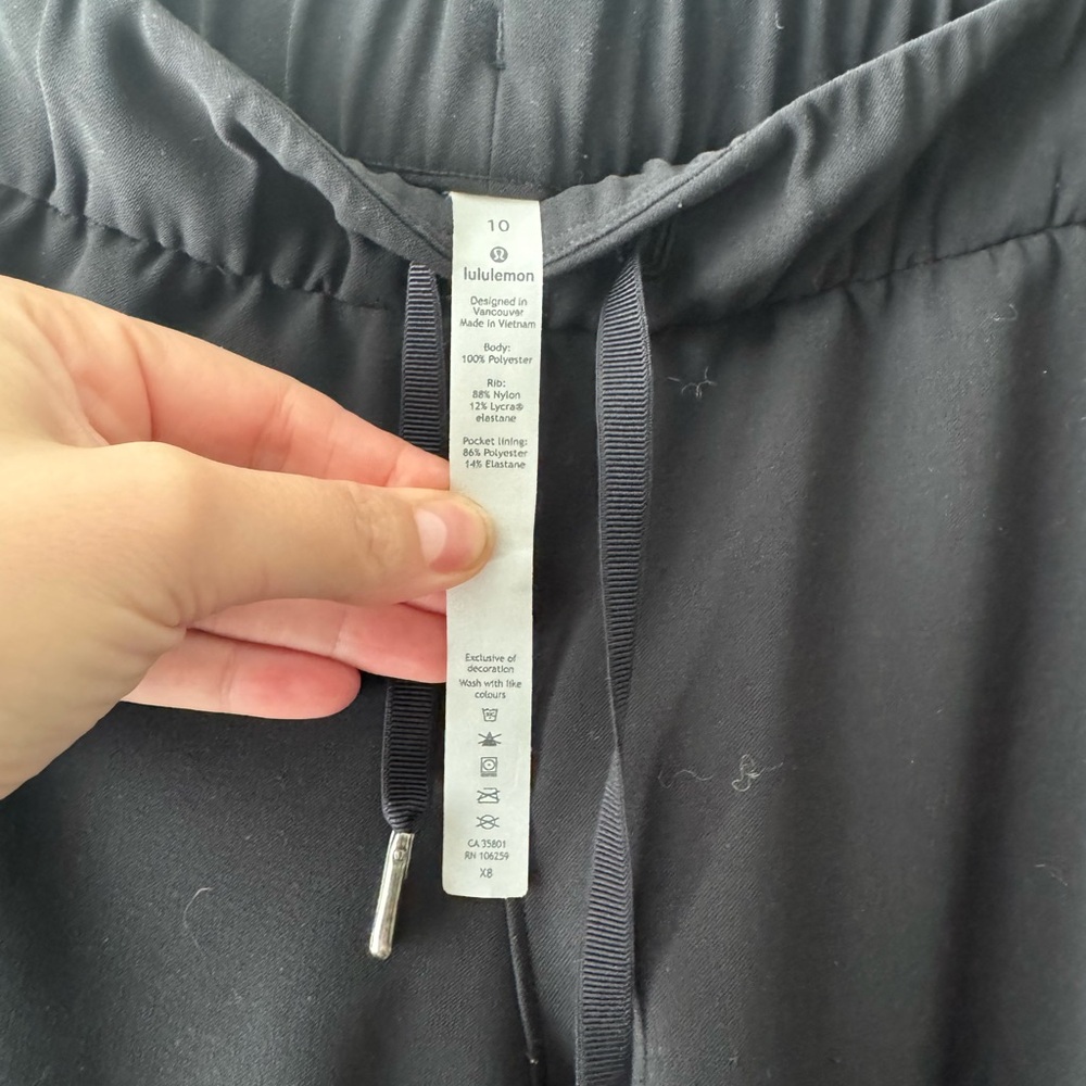 Lululemon Black Joggers - 10 - Picture 3 of 5